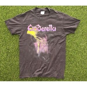 Vtg 1986 CINDERELLA Night Songs Tour Shirt S/M Spring Ford Tag Single Stitch 80s